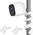 2 Pack Flexible Twist Mount for Arlo Pro 2, Arlo Ultra, Arlo Pro,Arlo Baby, Arlo Pro 3, Arlo Go,Arlo Wall Mount Bracket,Attach Your Arlo Camera Wherever You Like Without Any Tools - White