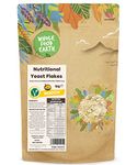 Wholefood Earth - Nutritional Yeast Flakes, 1 kg - with B12, Dairy Free, GMO Free, Vegan