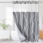 ECUCM Shower Curtain with Snap in L