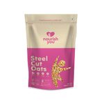 Nourish You Steel Cut Oats | Gluten Free Oats | High in Iron & Fibre | Healthy Protein Breakfast Oatmeal | Diet food for Weight Management | 500 G