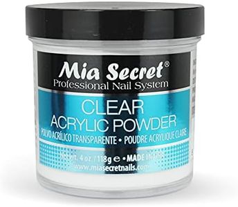 Mia Secret Clear Acrylic Powder (4oz)