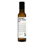 Erbology Organic Milk Thistle Oil 250ml - Cold-Pressed - High in Vitamin E - Detoxifying - Straight from Farm - Non GMO - No Additives or Preservatives - Recyclable Glass Bottle