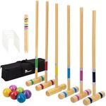 Pointyard Six Player Croquet Set, 2