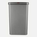 Tower T838005G Sensor Bin with Retainer Ring, Battery-Operated, 50L, Grey