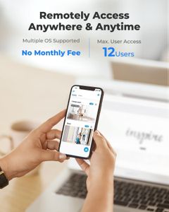 Reolink 4K NVR Security System, 8-Channel, 2TB, 4 Cameras