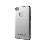 DELUXE BLACK CASE COVER W/CHROME FOR IPHONE 4 4G 4S AT&T VERIZON SPRINT