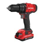 CRAFTSMAN V20* Cordless Drill/Driver Kit, High Performance with LED Light, Battery and Charger Included (CMCD700C1)