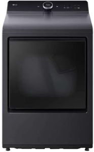 LG 7.3 Cu. Ft. Vented Smart Gas Dryer in Matte Black