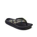 Reef Men's Swellsole Cruiser Flip-Flop, Camo Grey, 6.5 UK