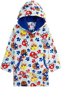 Paw Patrol Hoodie Blanket - Fleece Oversized Hoodies for Kids, Blue, 2-4 Years