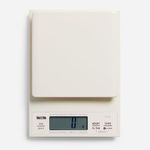 Tanita 3 Kg KD-320 Digital Kitchen Scale, Cream