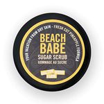 Walton Wood Farm Sugar Scrub (Beach Babe) Fresh-Cut Pineapple Scent Vegan-Friendly and Paraben-Free 8 oz