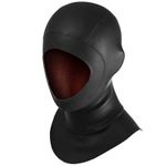 ORCA Openwater Neoprene Wetsuit hood - Black Silver - Thermal Warm Heat Layer Layers