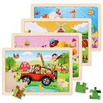 Wooden Puzzles Toys for Kids Ages 3