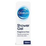 Oilatum Shower Gel for Eczema, Psoriasis and Dry Skin Conditions, Fragrance Free, Soothing Formula for Sensitive Skin, Hydrating Relief for Irritated Skin, Dermatologist Recommended, 1 x 500ml