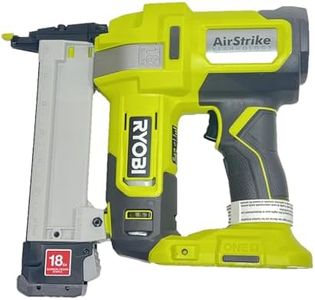 RYOBI ONE+ 18-Gauge Cordless AirStrike Narrow Crown Stapler P361 Green