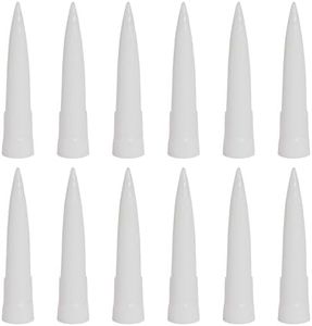 Red Devil 1040 Plastic Caulk Nozzles, 4 Inch, 12 Pack