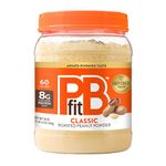 PBfit All-Natural Peanut Butter Powder Spread From Real Roasted Pressed Peanuts, 8g of Protein, 30 Oz