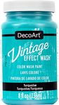 Vintage Effect Wash Paint 8Oz - Turquoise