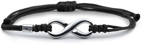 Wind Passion - Infinity Bracelet - Ideal for Women Men and as a Matching Bracelet for Couples and Best Friends, Infinity Rope Bracelet Handmade in Europe, Waterproof and Stylish