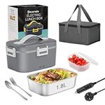 Dicorain Electric Lunch Box 1.8L Heated Lunchbox for Truck/Car/Office/Home/Work