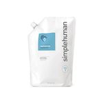 simplehuman Fragrance Free Moisturizing Liquid Hand Soap Refill Pouch, 34 fl. oz.