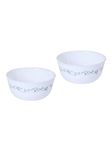 Corelle Country Cottage Glass 325ml Soup Bowl Pack of 2, Multicolor