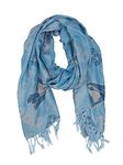 MLB Toronto Blue Jays Adult Tapestry Scarf (Powder Blue)