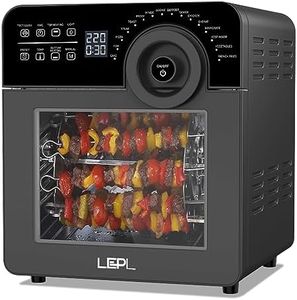 LEPL LAF526 Crispify Air Fryer Oven 14 L,1700 W,16 Preset Programs | Roast, Dehydrate, Bake,Fry, Rotisserie, Grill,Convection| Touch,Digital display, Rapid Air Tech,Temp &Timer Control,1 Year Warranty