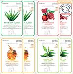 MEAROSA Korean skin care Vitamin C Collagen Firming Essence Facial Sheet Masks Premium Quality Sensitive Skin (8 Sheets Variety pack)