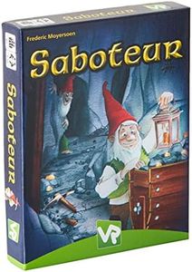 VR Games 63390 Saboteur Card Game, Pack of 1