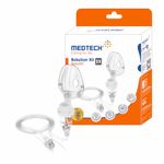 MEDTECH® Complete Nebulization Kit (Nebukit) with Air Tube, Advanced Two Part Medicine Bottle & Mask (Adult)