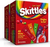 Skittles Singles To Go Variety Pack, 40 CT