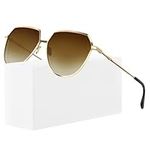 LUENX Aviator Sunglasses Women Men 