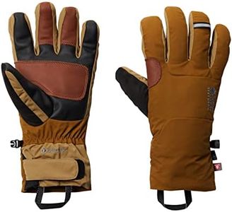 Mountain Hardwear Men's Standard Cloud Bank Gore-Tex Glove, Golden Brown, Large