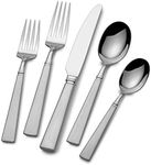 Mikasa Simpatico 65-Piece Stainless Steel Flatware Set with Serveware, Service for 12