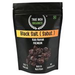 True Rich Organics Premium Whole Himalayan Black Salt Crystals (Kala Namak Sabut) Kala Loon Chunks Rock Salt 450 G