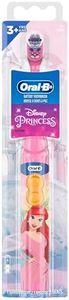 Oral-B Kid's Battery Automatic Toothbrush Featuring Disney's Little Mermaid, Soft Bristles, For Kids 3+, 1 Piece,Pink