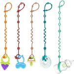 LittleHugs Toy Straps for Baby, 5pc