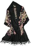 Women's Embroidered Oversize Tassel