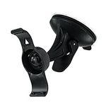 EKIND Car Windscreen Windshield Suction Cup Mount Holder Cradle Compatible for Garmin GPS Nuvi 40 40LM (Compatible for Garmin 010-11765-01) Black