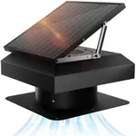 Hon&Guan Solar Attic Fan with Therm