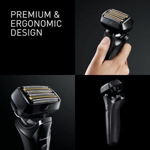 Panasonic 6-Blade Electric Shaver – Wet & Dry Men's Razor