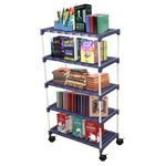 Bookshelf For Classroom On Wheels