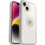 OtterBox Otter+Pop Case IPhone 14/iPhone 13, Shockproof, Drop Proof, Protective Case With PopSockets PopGrip, 3x Tested To Military Standard, Clear