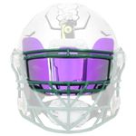 Clear Purple Football Visor, Football Helmet Visor for Adults&Youth, Eye Shield Visor with Football Visor Clips, Easy Install Football Visors for Helmet Football Protection Gear