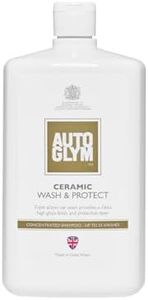 Autoglym Ceramic Wash and Protect, 1 Litre – Triple Action Ceramic Car Shampoo, pH Neutral, Up to 33 Washes - Concentrated Car Wash Shampoo, Wax Safe for Ceramic Coating, Water Repellent Protection