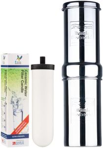 British Berkefeld 8.5L Stainless Steel Gravity Water Filter – 2 Ultra Sterasyl Cartridges