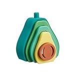 Nuby Avocado Stacking Teething Toy, Multicolour, One Size