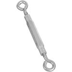 Stanley National Hardware 2170BC 1/4" x 7-1/2" Zinc Plated Eye/Eye Turnbuckle